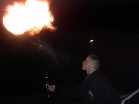 cracher du feu